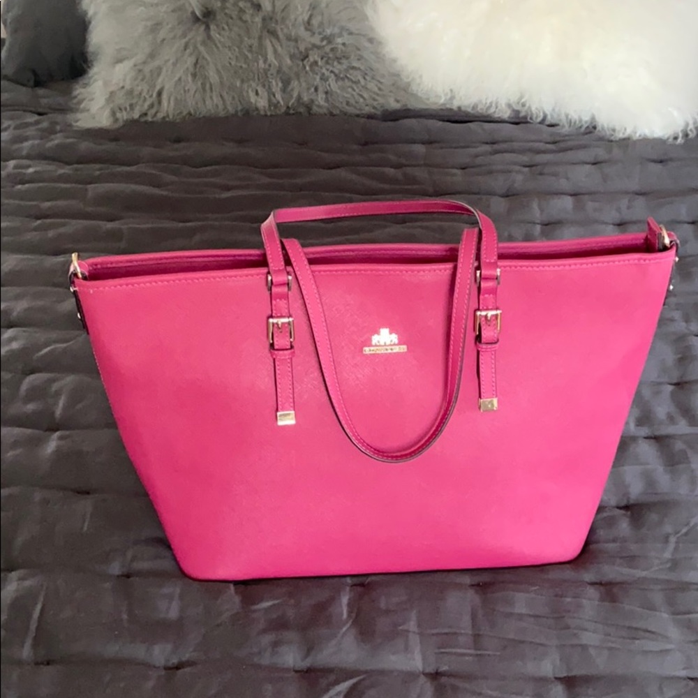 Rowallan tote in stunning deep pink!
